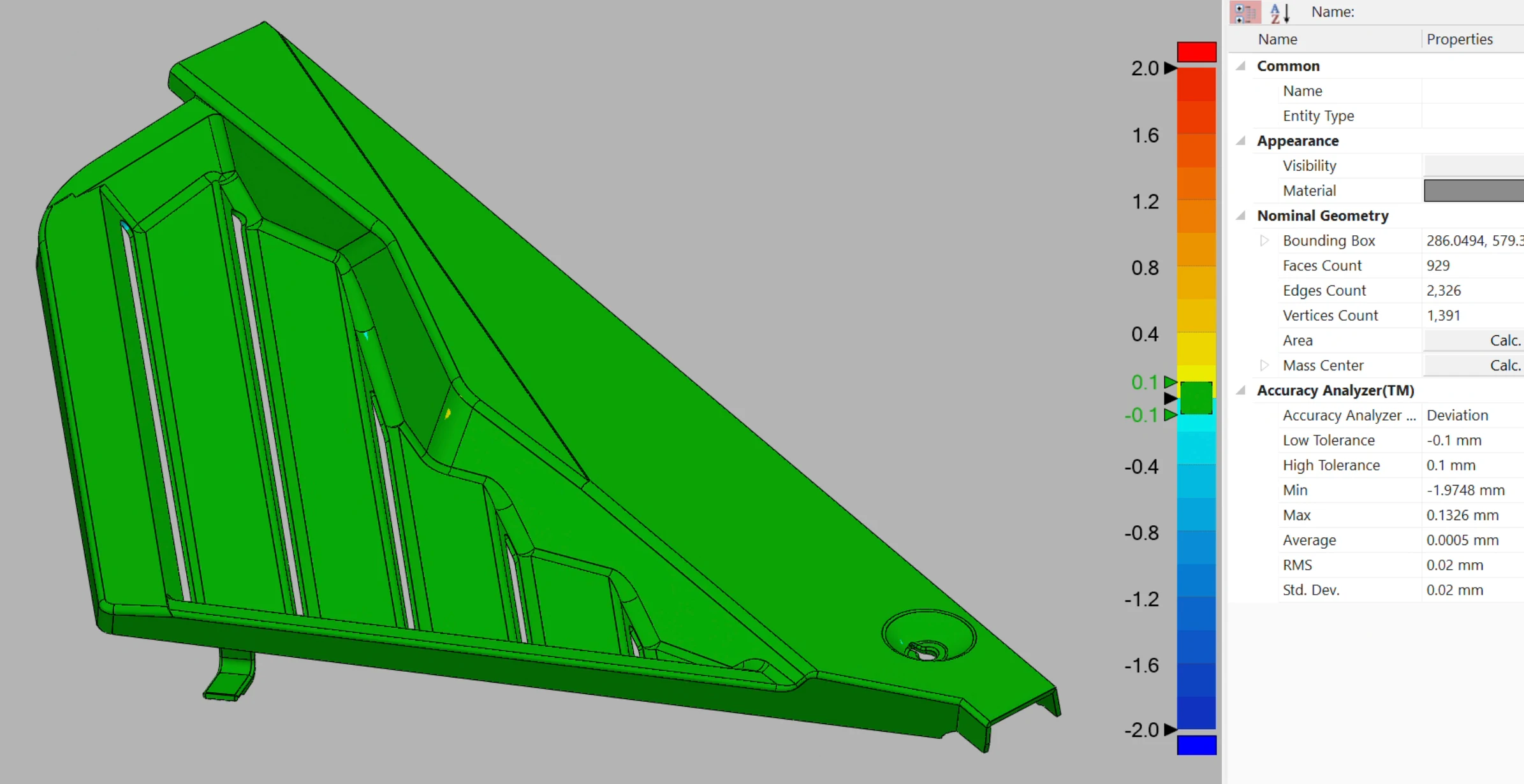 Comparison Examples Geometry comparison